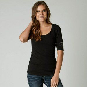 NWT Fox Racing Tough Black T-Shirt